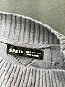 Shein Gray Turtleneck Sweater Size S - photo 7
