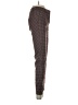 Pieces Houndstooth Brown Casual Pants Size XXS - photo 4