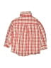 Bella Bliss 100% Cotton Plaid Orange Long Sleeve Button-Down Shirt Size 3 - photo 2