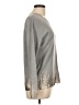 Michael Stars Metallic Silver Pullover Sweater Size Lg (2) - photo 4