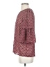 Ann Taylor 100% Polyester Burgundy 3/4 Sleeve Blouse Size XS - photo 5