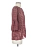 Ann Taylor 100% Polyester Burgundy 3/4 Sleeve Blouse Size XS - photo 4