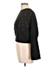Zara 100% Polyester Black Long Sleeve Top Size L - photo 5
