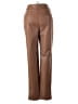 Express 100% Polyester Brown Dress Pants Size 2 (tall) - photo 2