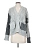 Elan 100% Acrylic Gray Cardigan Size S - photo 1