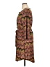 Tacera Paisley Brown Casual Dress Size XL - photo 5