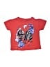Marvel 100% Cotton Print Red Short Sleeve T-Shirt Size 4 - photo 1