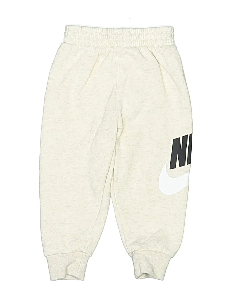 Pre-owned Nike Babies' Sweatpants In White