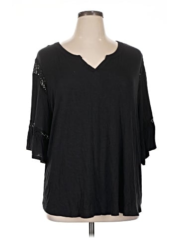 Evri 3/4 Sleeve Top (view 1)