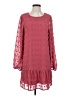 Vanilla Bay 100% Polyester Hearts Pink Casual Dress Size S - photo 1