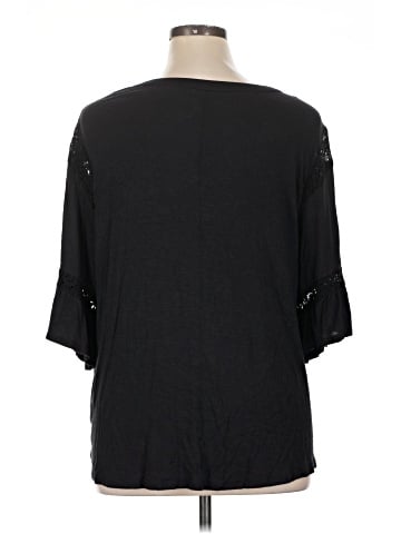 Evri 3/4 Sleeve Top (view 2)