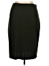 St. John Solid Green Wool Skirt Size 16 - photo 2