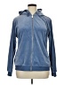 White Mark Blue Zip Up Hoodie Size 1X - photo 1