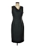 Calvin Klein Solid Gray Cocktail Dress Size 4 - photo 1