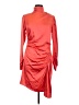A.L.C. 100% Polyester Red Cocktail Dress Size 10 - photo 1