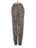 Monrow Animal Print Brown Casual Pants Size S - photo 2