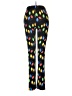 Poof! Hearts Black Casual Pants Size M - photo 2