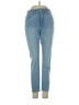 Express Solid Blue Jeans Size 4 (petite) - photo 1