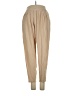 Indah 100% Viscose Solid Tan Casual Pants Size S - photo 1