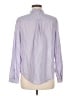 J.Crew 100% Cotton Stripes Purple Long Sleeve Button-Down Shirt Size M - photo 2