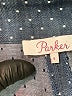 Parker 100% Cotton Polka Dots Green Board Shorts Size S - photo 3