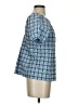 J.Crew Blue Short Sleeve Blouse Size 4 - photo 4