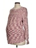 Isabel by Ingrid + Isabel Tweed Burgundy Pullover Sweater Size S - photo 1