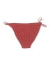 J.Crew Polka Dots Red Swimsuit Bottoms Size XL - photo 2