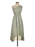 Shein 100% Polyester Paisley Green Casual Dress Size 2 - photo 1