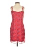 BCBGeneration 100% Polyester Print Red Casual Dress Size 0 - photo 2