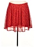 Old Navy 100% Polyester Paisley Red Casual Skirt Size XL - photo 1