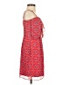 BCBGeneration 100% Polyester Print Red Casual Dress Size 0 - photo 4