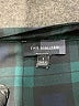 The Limited 100% Polyester Plaid Green Long Sleeve Blouse Size S - photo 7