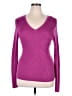 Moda International 100% Cotton Purple Pullover Sweater Size XL - photo 1