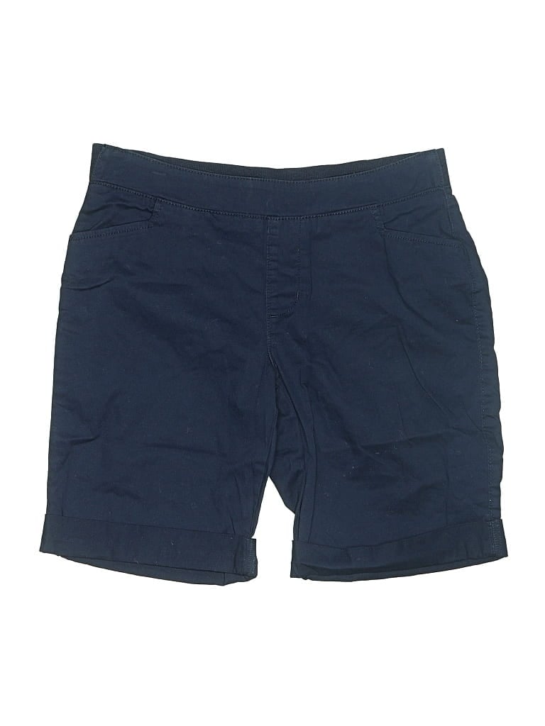 Pre-owned Karen Scott Cargo Shorts In Blue