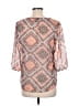 Living Doll 100% Polyester Pink 3/4 Sleeve Blouse Size M - photo 2