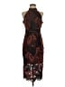 Alexia Admor 100% Polyester Paisley Burgundy Cocktail Dress Size S - photo 1