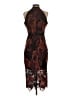 Alexia Admor 100% Polyester Paisley Burgundy Cocktail Dress Size S - photo 2