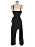 Kaileigh Stripes Black Jumpsuit Size XS - photo 2
