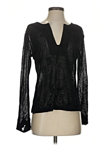Womyn Long Sleeve Blouse (view 1)