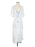 Assorted Brands 100% Viscose Tie-dye White Casual Dress Size 4 (estimated) - photo 1