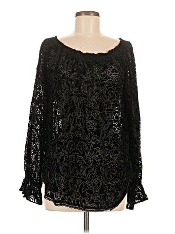 Tantrums Long Sleeve Blouse (view 1)