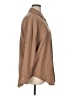 Olivia Grey Solid Brown Long Sleeve Button-Down Shirt Size 1X - photo 4