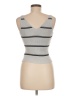 Happily Grey 100% Nylon Gray Tank Top Size M - photo 2