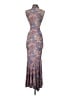 Caroline Constas Paisley Blue Cocktail Dress Size XXS - photo 2