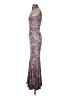 Caroline Constas Paisley Blue Cocktail Dress Size XXS - photo 5