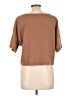 Unbranded 100% Polyester Brown Short Sleeve T-Shirt Size L - photo 2