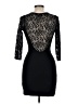 Guess 100% Polyester Black Cocktail Dress Size M - photo 2