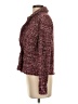 Chico's Tweed Burgundy Jacket Size S - photo 5