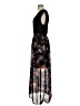 Dudley Stephens 100% Polyester Floral Black Casual Dress Size S - photo 5